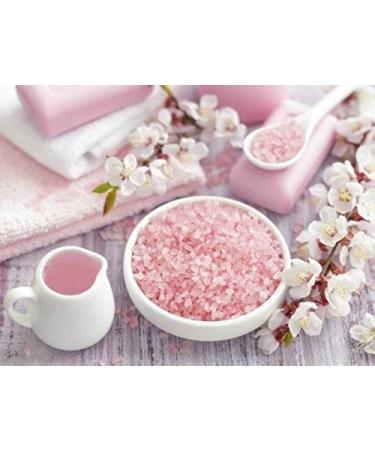 Rose Spa Bath Salts | Aromatherapy Bath Salt with Rose Oil - 440g | Relax & Rejuvenate - Buy Online on SooperMarket.com