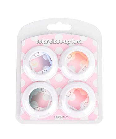 4 Colors Close-up Instant Lens Filter Set Kit for Fujifilm Instax Mini 7S/8/8+/9 Camera (Gradient)