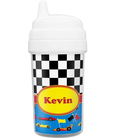 RNK Shops Racing Car Toddler Sippy Cup (Personalized)