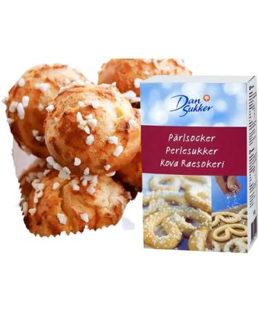 Dansukker Pearl Sugar 500g - Premium Quality Nib Sugar for Baking and Desserts - Buy Online on SooperMarket.com