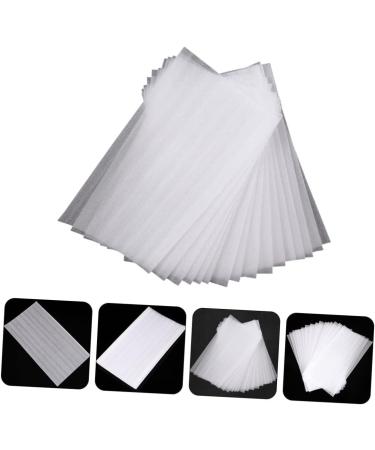 WOFASHPURET 50 Sheets Pearl Cotton Highlighter Hair Wrap Paper Hair Coloring Kit Hair Bleach Tools Hair Dye Brush and Bowl Hair Wrapping Paper Strips Hair Dye Paper Salon Supply Major Suite 40x13cm White - Buy Online on SooperMarket.com