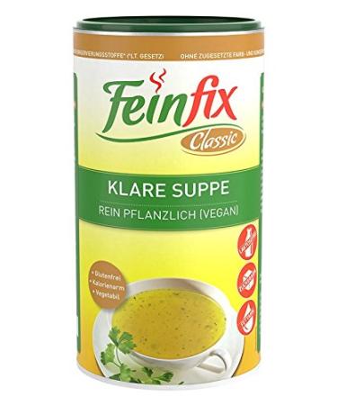 Feinfix Classic Clear Soup 900g (45 liter soup) Soup powder Soup worts vegan spices soup broth soup broth vegetable with flavor.