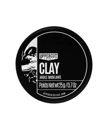 Uppercut Deluxe Clay Midi for Men Matt Finish Matt sound with little shine for a natural look hair tone on wax and water -based for men 25g 25 g (1 Pack)