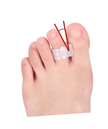 Silicone Gel Thumb Spica Splint Set | Orthopedic Bunion Nursing Clip Board | Foot Separator for Men and Women - 4 Pairs - Buy Online on SooperMarket.com