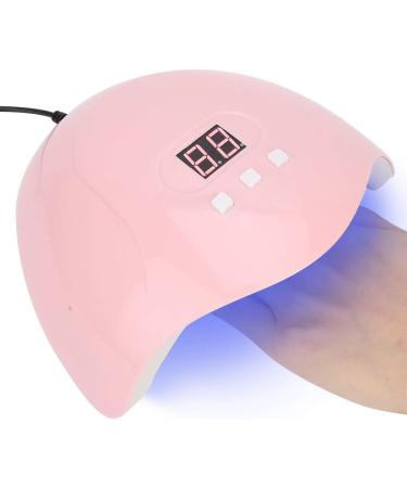 UV LED Nail Lamp 54W 18pcs UV LED Nail Light Portable Nail Lamp Professional Nail Dryer Gel Polish Light with 3 Timers Professional Nail Art Tools(Pink) - Buy Online on SooperMarket.com
