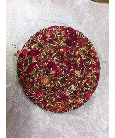 Rose flower tea cake 600 g herbal tea 100% natural.