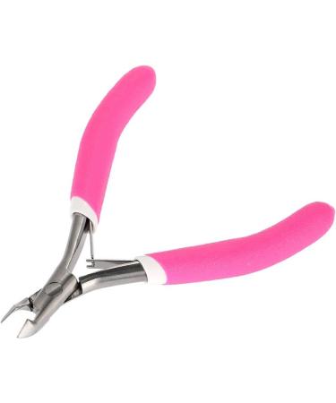 Nail Skin Pliers - Professional Stainless Steel Scissors for Manicure & Pedicure | Rose Red Nail Care Tool - Buy Online on SooperMarket.com