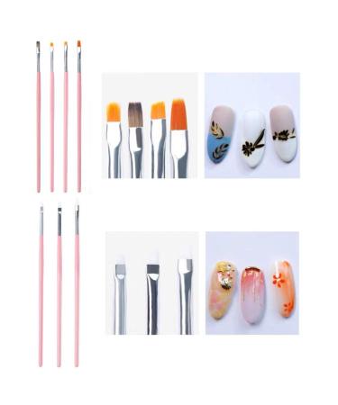 15 PCS Hanyousheng Nail Art Brush Set - Acrylic & Detail Brushes for Professional Nail Design - Ideal for Salon & Home Use - Buy Online on SooperMarket.com