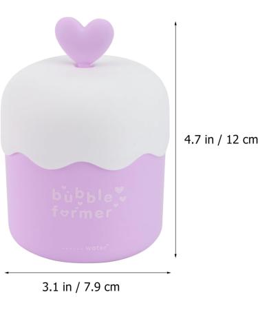 minkissy Face Foam Maker Face Wash Foamer Foam Maker Marshmallow Whip Maker Skin Care Deep Skincare Cleaner Tools for Travel Household Purple - Buy Online on SooperMarket.com