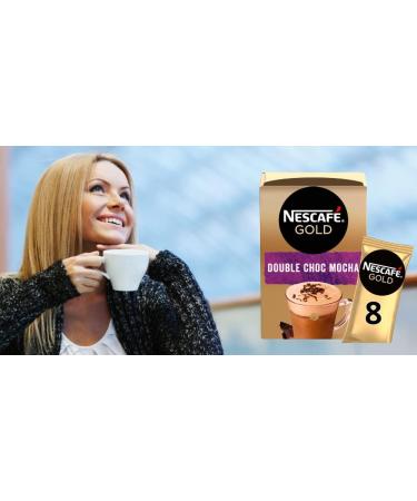 Temas Instant Coffee Mocha Bundle Contains 48 x Nescafe Gold Double Choc Mocha 48 x Coffee Stirrers & Reusable Coffee Cup. Compatible With lovers of Nescafe Gold|Coffee Sachets Individually Wrapped - Buy Online on SooperMarket.com