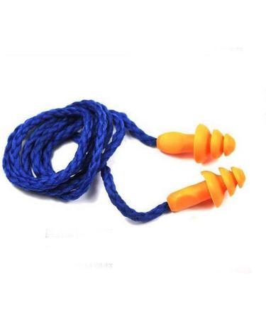 U-K Reusable Ear Plugs Anti-Noise Plug Ear Pads with A Cord for Ear Protector Perfect for Clubbing Drummers Musicians 1Pcs New Released & Popular Yellow blue - Buy Online on SooperMarket.com