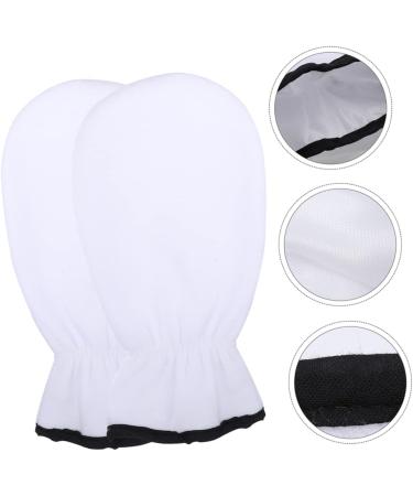 minkissy 2 Pairs Maintenance Care Gloves Paraffin Gloves Paraffin Heated Hand Spa Mittens Cloth Hand Moisturizer Gloves Spa Paraffin Wax Cover White Care Bag Miss Flannel Hand Use - Buy Online on SooperMarket.com