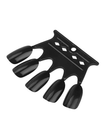 Nail Art Tips - 10pcs Black Nail Sticks Display for Polish & Gel - Perfect Manicure Practice Tool - Buy Online on SooperMarket.com