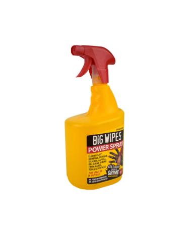 Arctic Hayes BGW2448 Big Wipes Anti-Bacterial Power Spray 1 Litre Black & UltraGrime PRO Multiuse Cleaning Wet Wipes - Big Professional Disposable Wipes - Buy Online on SooperMarket.com