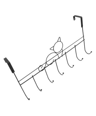 ABOOFAN Jacket Hanger Towel Rack Over Door Towel Hook Cabinet Hooks Over The Door Hook Hangers Clothes -Mounted
