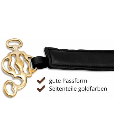 AMKA Hackamore Baroque 3-Ring - Black Leather Noseband | International Shipping Available - Buy Online on SooperMarket.com