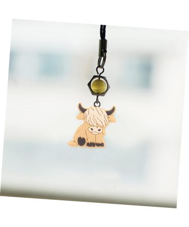 CRAFTHROU 10pcs Highland Animal Silicone Beads Toy - Cute Silica Gel Baby Beads 2.8x2.7cm - Buy Online on SooperMarket.com