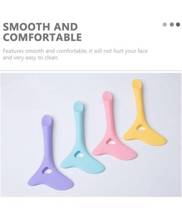 OSALADI Eyeliner Aid Candy Molds Specialty Tools Silicone Mascara Shield Eyeshadow Aids Eye Cream Make up - Buy Online on SooperMarket.com