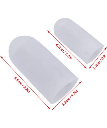 Silicone Toe Protector 10 Pairs - Cuttable & Protective Guards for Pain Relief and Friction Reduction - Buy Online on SooperMarket.com