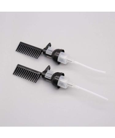 Lurrose 3pcs 130ml Hair Dye Bottle Root Comb Applicator Bottle Hair Coloring Dyeing Dispensing Bottle Container for Home Shop Scalp Treatment Perming Tools (Random Color) - Buy Online on SooperMarket.com