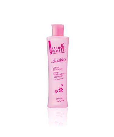 Fair & White So White Lotion Purifying Acne Medication Cleanser 250ml
