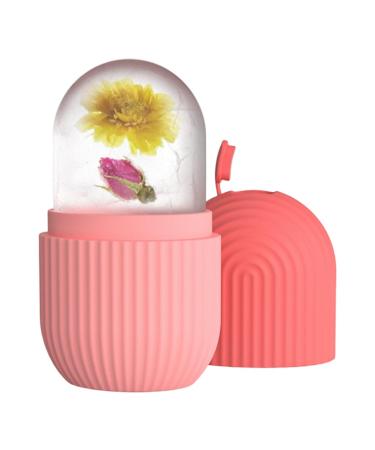 Buy Ice Face Roller - Reusable Beauty Ice Cube Massager for Face & Eyes | Brighten & Tighten Skin | Pink Skin Care Tool - International Shipping Available - Buy Online on SooperMarket.com
