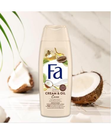 Fa Body Wash Coconut Oil and Cocoa Butter Fragrance 250 ml - Buy Online on SooperMarket.com