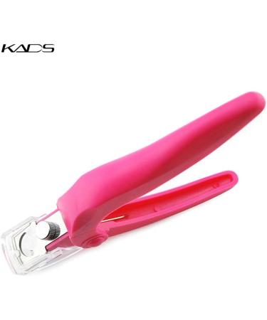 KADS Pink Nail Scissors for Acrylic Nail Art | Precision False Nail Clipper & Cutter for Manicure - Buy Online on SooperMarket.com