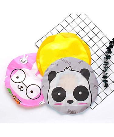 Japanese Waterproof Cartoon Shower Cap Set - 5 PCS | WOIWO - Buy Online on SooperMarket.com