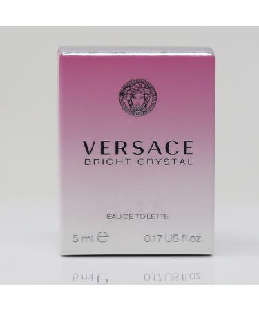 Versace. Bright Crystal Eau de Toilette Mini for Women 0.17 Ounce (Pack of 2) Floral 0.17 Fl Oz (Pack of 2) - Buy Online on SooperMarket.com