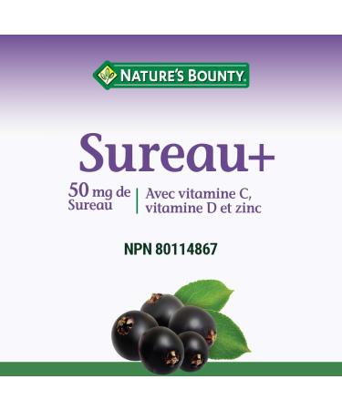 Nature's Bounty Elderberry Gummies with Vitamin C Vitamin D and Zinc Helps to support immune function 60 Gummies - Buy Online on SooperMarket.com