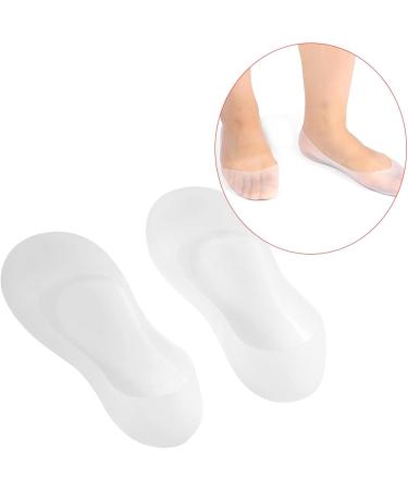 Gel-Dersen Cuffs: Moisturizing Silicone Socks for Dry Cracked Heels | Reusable Foot Care Protection for Pain Relief (L) - Buy Online on SooperMarket.com