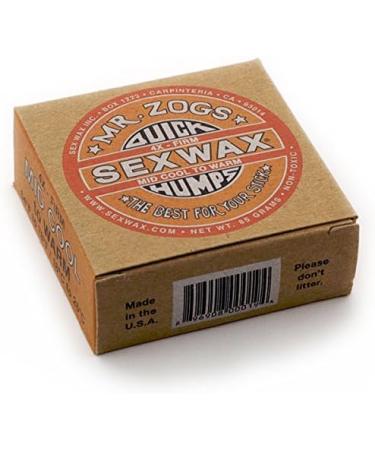 Sex Wax Quick Humps Coconut 3 Pack - Cool to Warm (Choose Temperature) - 4x Pack - Buy Online on SooperMarket.com