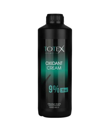 Totex Oxidant Cream Developer |%9 Peroxide 30 Volume 1000 ml 35.19 Fl Oz