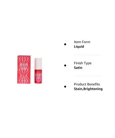 Benefit Gogo Tint Bright Cherry Lip & Cheek Stain 0.2 Fl Oz - Red Stain (Pack of 1) - Buy Online on SooperMarket.com