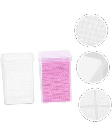 Buy Housoutil 200pcs Eyelash Cleaning Pads - Professional Nail Polish & Makeup Wiper Gel for Nails | Salon Supply for Perfect Adhesion - Buy Online on SooperMarket.com