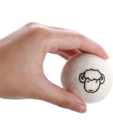 Vctitil 8 Pack Wool Dryer Balls - Eco-Friendly Laundry Balls for Reduced Static & Wrinkles | Fabric Softener & Time Saver | 1.96 inch - Buy Online on SooperMarket.com