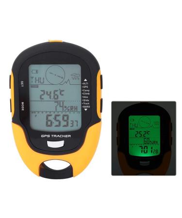 Wakects digital barometer altitude meters multifunctional digital GPS altimeter barometer compass portable for camping outdoor hiking altimeter with a flashlight