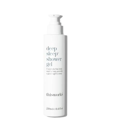 THISWORKS deep sleep shower gel: Calms the Mind and Protects the Skin 8.4 fl oz (250ml)