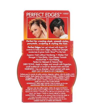 Creme of Nature Argan Oil Perfect Edges Control 2.25 oz. Jar - 3 Pack - Buy Online on SooperMarket.com