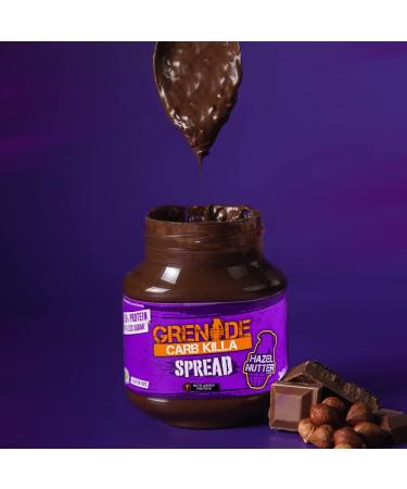 Grenade Carb Killa Protein Spread - Hazel Nutter 1 x 360 g Jar - Buy Online on SooperMarket.com