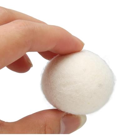 Hztyyier 6 Pcs Wool Drying Balls High Density Adsorb Impurities Reduce Static Electricity Reduces Clothing Wrinkles (5cm) - Buy Online on SooperMarket.com