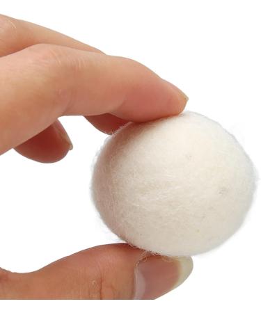 Wool Drying Balls - 6 Pcs Anti-Static Odor-Removing Dehumidifying Wool Balls for Home | Eco-Friendly Laundry Solution - Buy Online on SooperMarket.com