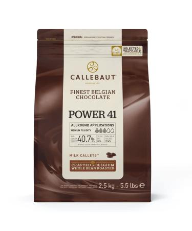 Callebaut Milk Couverture Power 41 Chocolate 2.5kg