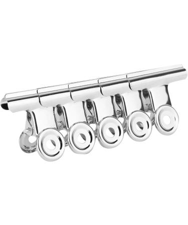 5 Pieces Stainless Steel Silver C Curve Nail Extension Clips Multifunctional Nail Art Accessories C Curve Nail Clippers - Buy Online on SooperMarket.com