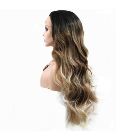 Buy BGHJUE Synthetic Wig with Bangs for Women - Realistic Brown Long Roll Hair | International Shipping Available - Buy Online on SooperMarket.com