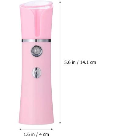 MUSISALY 1pc Oil for Face Face Evaporator Handheld Spray Pink Facial Spa Steamer 14.10X4.00X4.00CM - Buy Online on SooperMarket.com