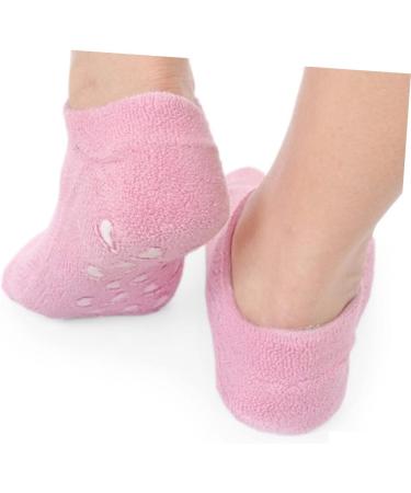 minkissy 2 Pairs Moisturizing Heel Socks Spa Gel Socks Features Socks for Women Women s Socks Gel Socks for Moisturizing Womens Socks Silicone Socks Moisture Socks Lotion Essential Oil Miss - Buy Online on SooperMarket.com