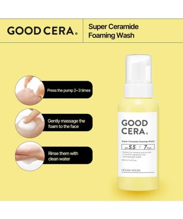 Holika Holika Good Cera Super Ceramide Foaming Wash 160 ml - Buy Online on SooperMarket.com
