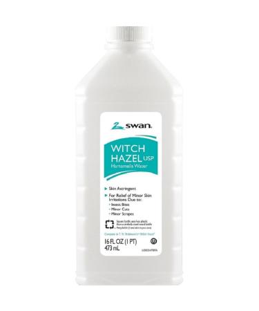 Swan Witch Hazel USP Hamamelis Water 16 Oz. - 2 Packs